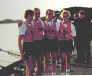 1991 - 4xW - Annelies, Sabine, Cindy en Anja