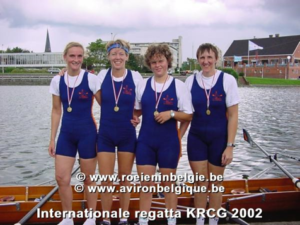 2002 - 4-W, Sabine Caudron, Ann Haesebroeck, Annelies Bredael en Cindy Van Heirstraeten